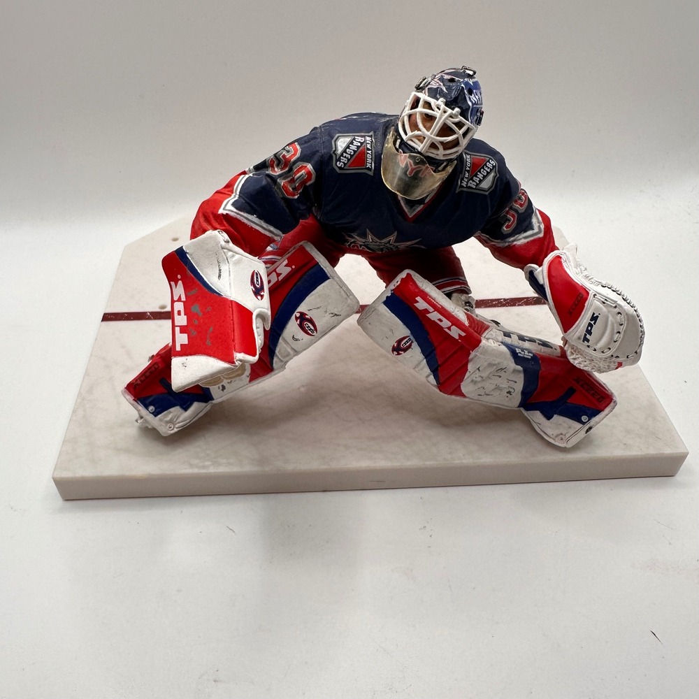 McFarlane NHL Series 13 Henrik Lundqvist New York Rangers Goalie Figure 2006